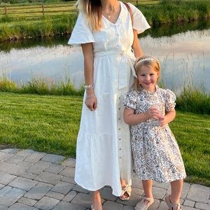 Roolee White Maxi Dress